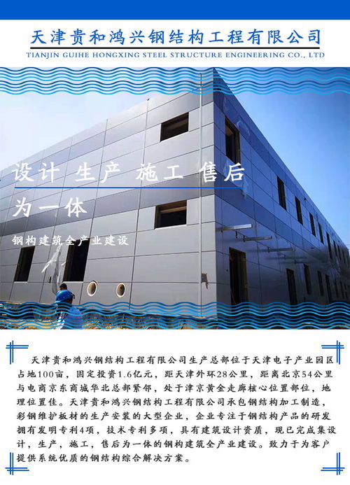 天津貴和鴻興 輕型鋼結(jié)構(gòu)生產(chǎn)廠家的技術(shù)咨詢服務(wù)升級(jí)